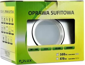 Polux MOON OLAL-Q1X4CWA 206862 Beépíthető spotlámpa 6,5W 6400K 500LM IP40