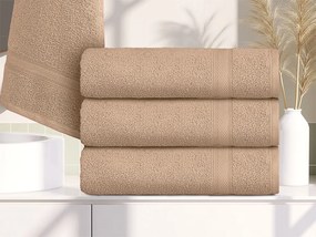 Törölköző CLARYSSE ELEGANCE 70x140 cm homokszínű, 100% pamut