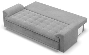 Tokio kanapéágy, kordbársony, szürke