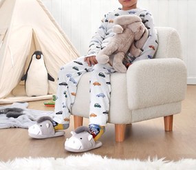 Gyerek ülőke Cobie Teddy - White