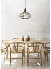 Lucide 78374/65/33 - Csillár zsinóron MANUELA 1xE27/60W/230V á. 65 cm zöld