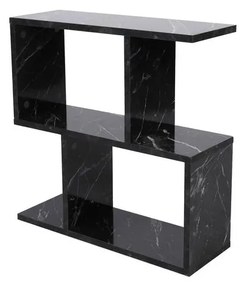 Kis asztal Life - Fekete, Marble