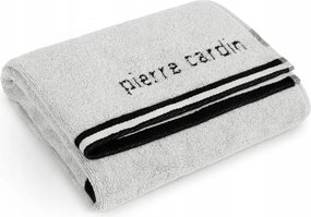 Pierre Cardin törölköző 30x50 Rocco ezüst prémium pamut 500gr