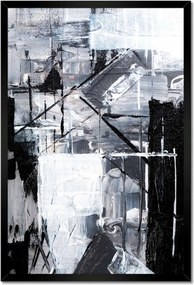 Poszterek keretben 40x60 Absztrakt Holló