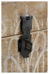 Natúr színű mangófa tárolóláda 45x50 cm Malati – Støraa