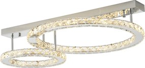 Zuma Line GIRONA MX3713-2-3CT Függőlámpa 1x36W/LED 3000K 4200lm IP20