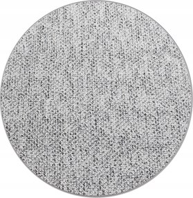Kerek Szőnyeg Tartós Zsinóros Szürke Kör 133x133