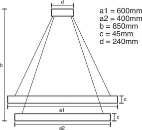 LED világítás + vezérlés 120W - J4328/CH