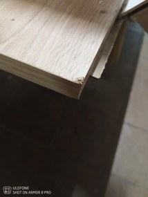 AKCIÓ Fali TV állvány ENTSIAN 150x40cm, artisan tölgy, II. osztály