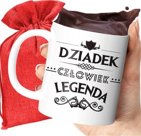 Bögre Nyomott Mintás Nagypapa Ember Legenda Szuper Ajándék Nagypapa