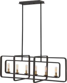 Hinkley Lighting QUENTIN HK-QUENTIN-6ISLE Függőlámpa 6x60W/E14