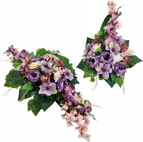 Sírdísz szett 85009042 temetői nád+csokor