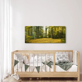 Kép - erdő ősszel (120x50 cm)