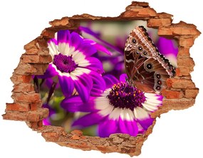 3d-s lyukat fali matrica Pillangó a virágon nd-c-84885251