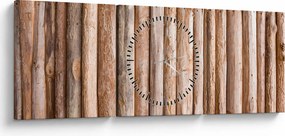 Kép - Bambusz (órával) (90x30 cm)