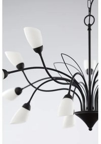 Jupiter 2057 - Láncos csillár GLORIOSA 15xG9/14W/230V fekete