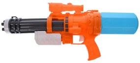 5 Lövetű Játék Vízpisztoly tartály 500 ml WaterGun 40 cm kék/narancs Vizipuska Vízipuska