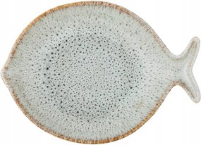 Bloomingville Fleur Tálaló tányér 27 cm, Halak alakú