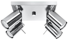 Sollux SL.0730 - Spotlámpa RING 4xGU10/10W/230V