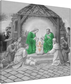 Vászonkép 60x60 Szent Család Gyermek