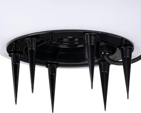 Kanlux 45933 - STONO kültéri lámpa 1xE27/20W/230V Ø 50 cm IP65 fehér