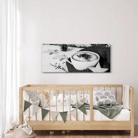 Kép - Téli cappuccino (120x50 cm)