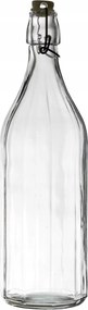 Üvegpalack 1L sima kialakítás Csattal
