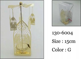 Gyertyatartó Fém Arany Karåcsony Betlehem