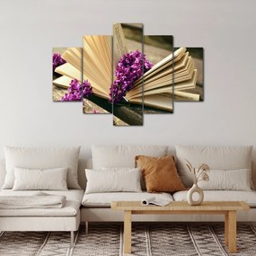 Kép egy levendula könyvről (150x105 cm)