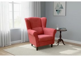 GALA füles fotel piros