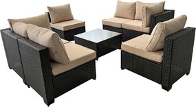 Avenberg ESPERANZA Kerti rattan ülőgarnitúra