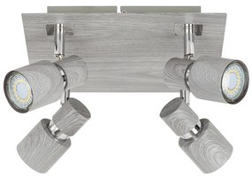 Rabalux 6128 - Spotlámpa MERKUR 4xGU10/50W/230V