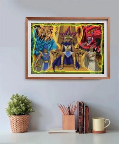 Yu-Gi-Oh! King of Arcane 500 db-os Cube puzzle Clementoni