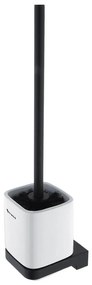 NIMCO MAC 29094KN-90 - Falra szerelhető WC kefe MAYA fehér/matt fekete