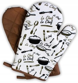 Fire Stone Hőálló konyhai kesztyű 250°C-ig Le Chef séf