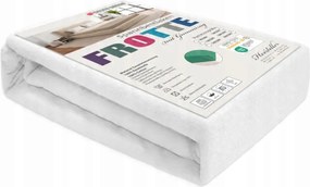 Frotte gumis lepedő fehér 160x200 cm