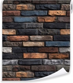 Tapéta Tégla Fal Flizelin Fal Nappali Hálószoba Fal Tapéta