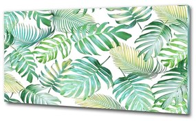 Fali üvegkép Trópusi levelek osh-147218411