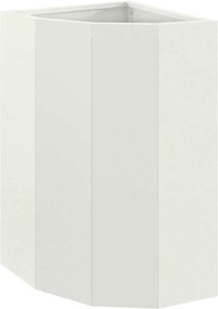 vidaXL Sarok Virágtartó Fehér 30 x 30 x 50 cm Acél