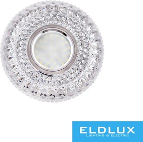 ELDLUX LUXOR süllyesztett lámpatest LED 3W NW + GU10 króm