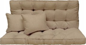 Hintapárna Kerti pad párna Biza Savana Világos 150x50cm