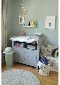 Zöld műanyag szemetes pelenkákhoz 25 l Whale – Kindsgut