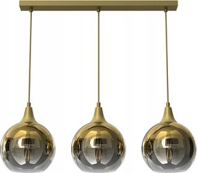 Függőlámpa Monte Gold 3xE27