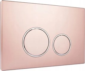 Doppio 50 nyomógomb rozé arany Geberit Sigma UP320 UP720 wc állványhoz
