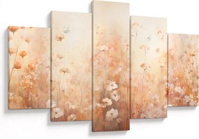 Kép - Vadvirágok mintája (150x105 cm)
