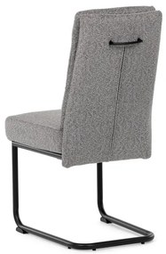 Szürke Szövet Étkezőszék, Ezüst Árnyalattal. DCL-P3107 SIL2