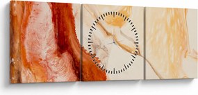 Kép - Absztrakt festészet (órával) (90x30 cm)