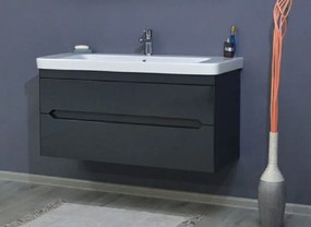 Sharp 105 fali fürdőszoba bútor mosdókagylóval