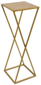 Virágállvány 70x24 arany