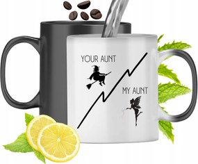 Mágikus Bögre Nagynéninek Színváltó Nyomtatott Fényképpel